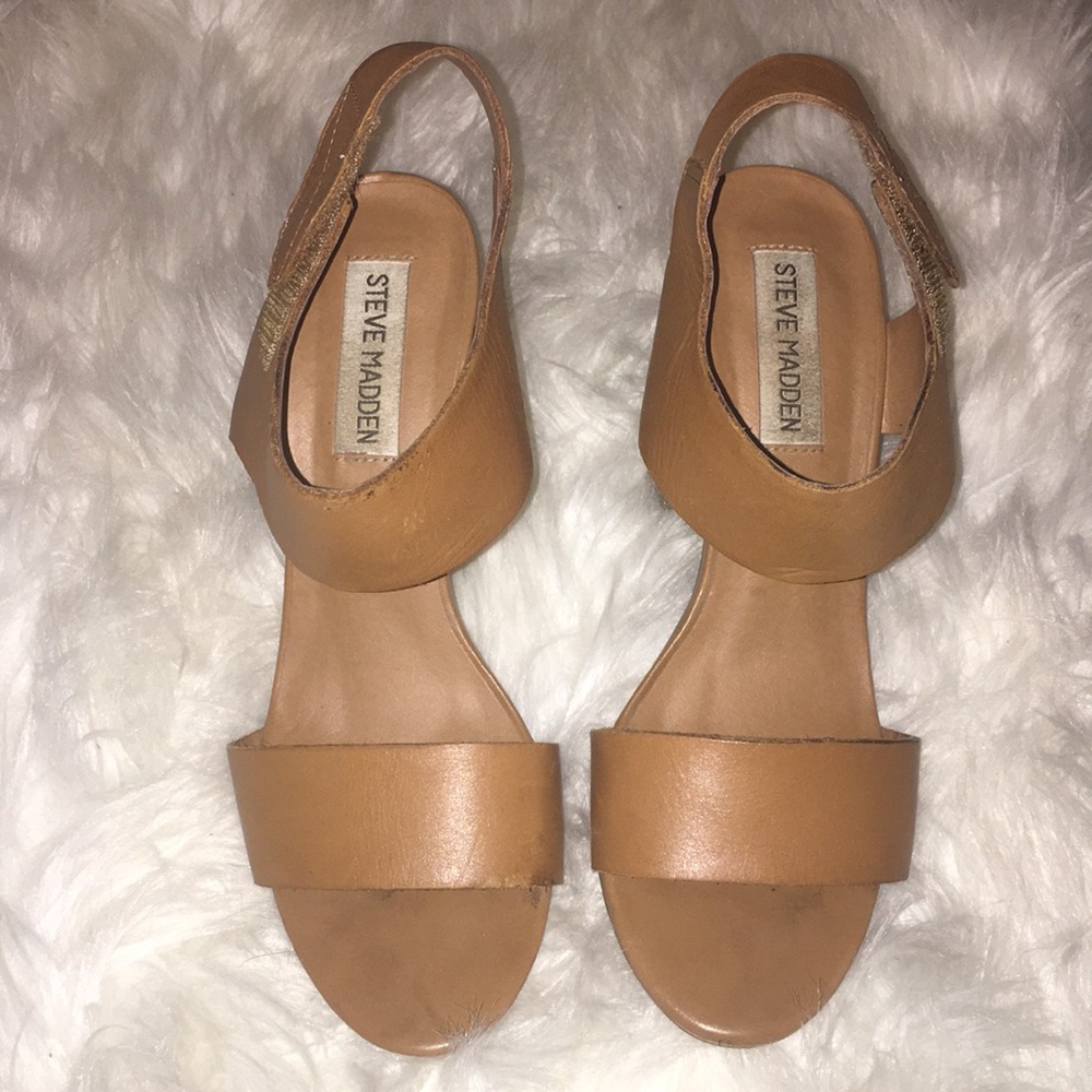 Steven madden leather heel